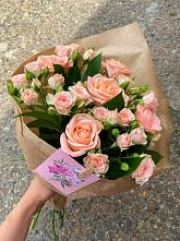 Букет цветов из:  Розы #REPLACE_PRED# Сеньково
