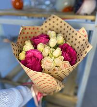 Букет цветов из:  Розы #REPLACE_PRED# Сеньково
