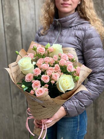 Букет цветов из: Розы в Сеньково