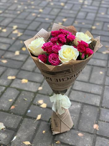 Букет цветов из: Розы в Сеньково